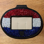 Large Show Number - Dutch Flag Swarovski